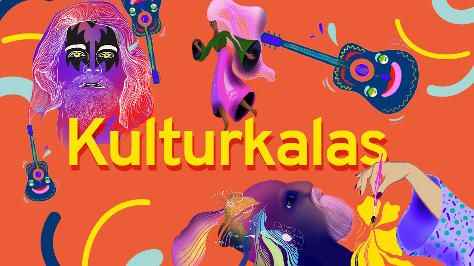 Grafisk bild med texten Kulturkalas